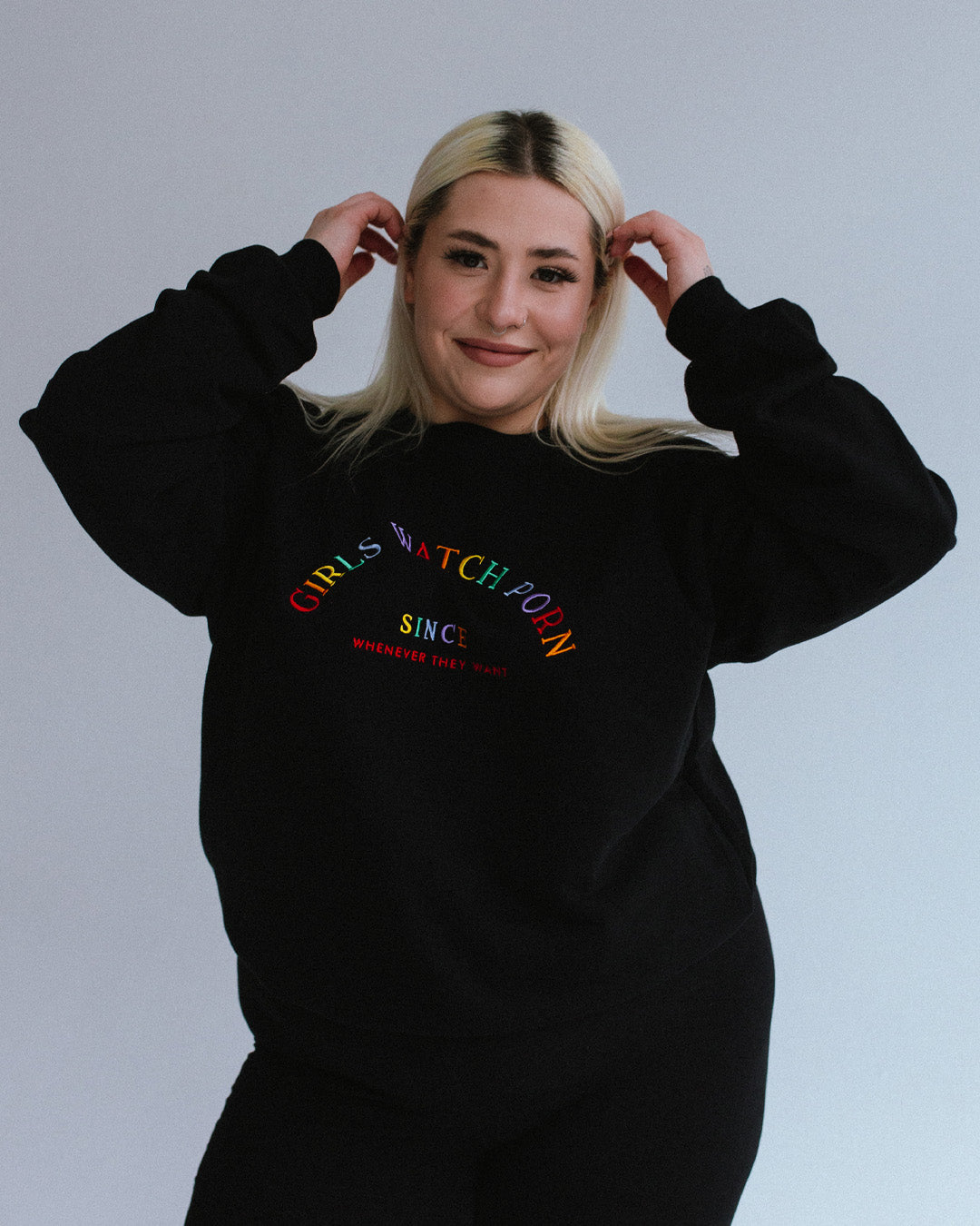 Black GWP sweatshirt